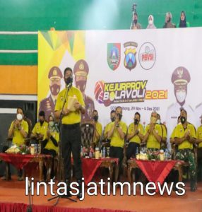 Kejurprov Bola Voli Usia 17 Dibuka Wakapolda Jatim