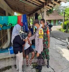 Bersinergi, Tiga Pilar Sisir Dusun Pengkol Simo