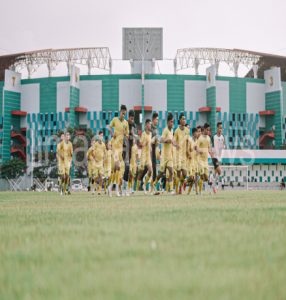 Latihan Perdana Kembalikan Kondisi