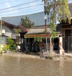 Curah Hujan Tinggi, Babat Dikepung Banjir