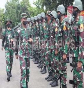Danrem 074/Warastratama Bersama Dandim 0728/Wonogiri Hadiri Penutupan Latihan Napak Tilas Taruna Akademi TNI Tingkat I