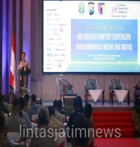 AMSI Bersama Stakeholder dan Polda Jatim, Menggelar Kolaborasi Konten Terpercaya dan Komunikasi Media Era Digital