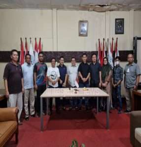 Presiden Pemuda Asia Afrika Temui Ketua Umum SMSI