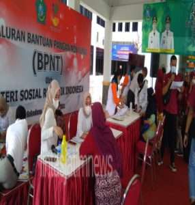 Penyaluran BPNT di MPP Sukodono