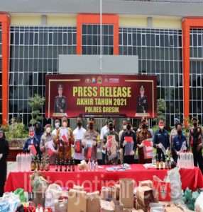 Laporan Kinerja Akhir Tahun 2021 Polres Gresik