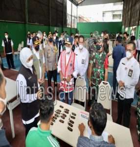 Forkopimda dampingi Menhub cek Kesiapan Penanganan Kedatangan PPLN di LPMP Jatim