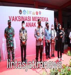 Launching Vaksinasi Merdeka Anak, Kapolri: Upaya Menjaga Generasi Penerus Bangsa