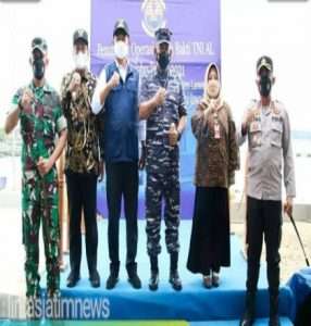 Program Rutilahu TNI AL akan dikembangkan untuk Tuntaskan Kemiskinan di Lamongan