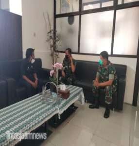 Ada apa Danramil 03/Serengan Datangi Kantor Pengadilan Agama Surakarta