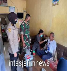 Ragam Cara Polres Batu Kejar Target Vaksinasi Lansia