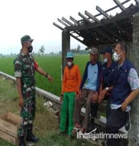 Babinsa terus gencarkan himbauan larangan pemasangan jebakan listrik