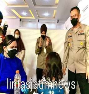 Polrestabes Surabaya Percepat Pelaksanaan Vaksinasi Anak Usia 6-11 Tahun