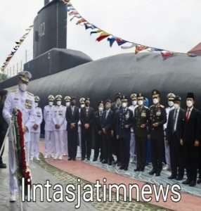 Forkopimda Jatim Ikuti Pelaksanaan Upacara Memperingati Hari Dharma Samudera