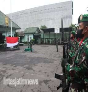 Kodim 0728/Wonogiri Gelar Upacara Bendera Perdana, Berikut Penyampaian KASAD