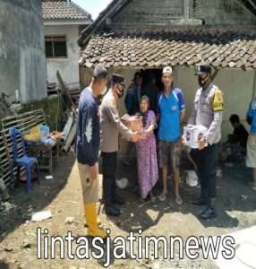 Polsek Pagak Gandeng Komunitas Sumakul Bersatu Bedah Rumah Warga Kurang Mampu