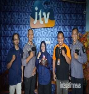 Surprise Penrem 081/DSJ di Momen HUT Ke-14 JTV Madiun