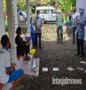 Keliling Desa, Batituud Bersama Petugas Kesehatan Himbau Disiplin Dalam Menjaga Protkes