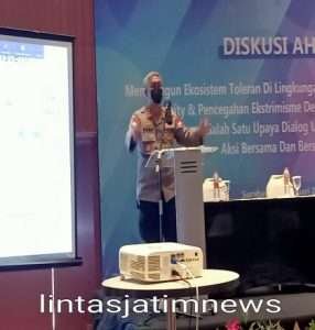 Dirbinmas Polda Jatim Ikuti Diskusi Membangun Ekosistem Toleransi di Lingkungan Sekolah