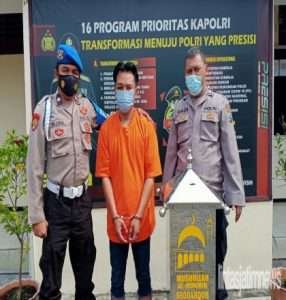 Kurang dari Sepekan Polres Gresik Berhasil Ungkap Kasus Pencurian di Mushola