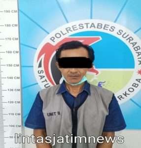 Giliran Tukang Bangunan Ditangkap Polisi di Surabaya