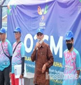 Ketua Dikdasmen PDM Lamongan Resmi Tutup O2SM 2021,  Harap Atlet Tidak Berhenti Di Sini Saja