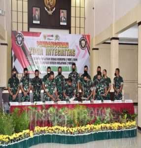Pencananganan Zona Integritas di Korem 081/DSJ