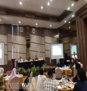 Polres Gresik Sinergi Bersama BNNK dan Awak Media Sosialisasi Bahaya Narkoba