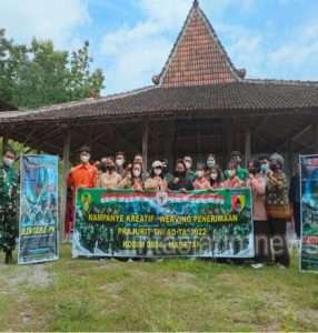 Tim Kampanye Kreatif Korem 081/DSJ Kembali Sosialisasikan Rekruitmen Prajurit TNI AD Jalur Santri dan Lintas Agama