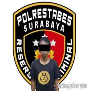 Residivis Curanmor Kembali Beraksi, Tidak Butuh Waktu Lama Berhasil Diringkus Satreskrim Polrestabes Surabaya