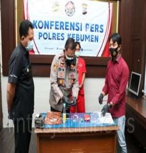 Kurir Sabu Ditangkap Polres Kebumen, Iming-iming Memakai Bersama Pupus di Tengah Jalan