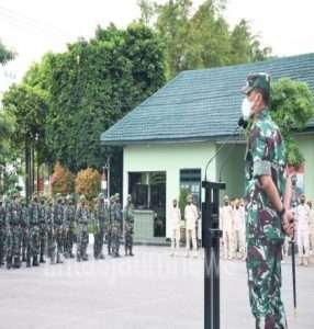 Omicron Menggila, Danrem 081/DSJ Ingatkan Anggotanya Untuk Waspada dan Berhati-Hati