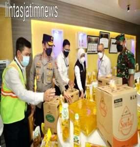 Pastikan Pasokan Minyak Goreng, Forkopimda Jatim Mengecek Produsen Minyak Goreng di Gresik