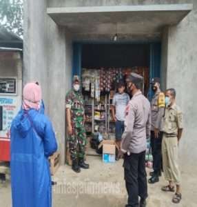 Babinsa Bersinergi Lakukan Tracking Di Desa Sambeng