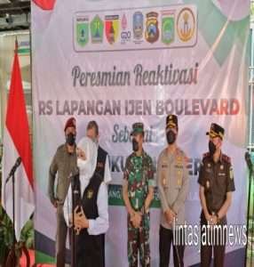 Tingkatkan Penanganan Covid-19, Forkopimda Jatim Cek lokasi Isoter dan RS lapangan di Malang Raya