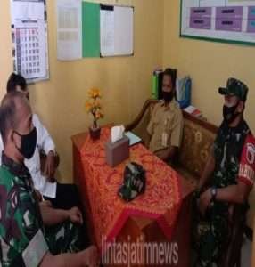 Guna Menjaga Hubung Baik, Babinsa Koramil 0801/07 Ngadirojo Lakukan Komsos