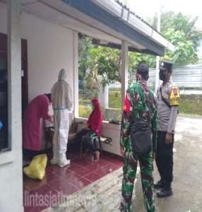 Babinsa Andong Dampingi Tracking Di Desa Mojo