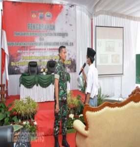 Dandim Boyolali Berikan Wawasan Kebangsaan  Kepada Santri  Ponpes Al Huda Doglo