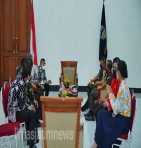 Dandim 0801/Pacitan Bersama Unsur Forkopimda Hadiri Donor Darah dan Seminar Thalasemia