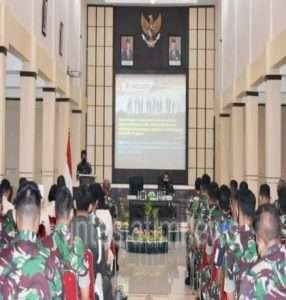 Korem 081/DSJ Terima Penyuluhan Hukum dari Kumdam V/Brawijaya