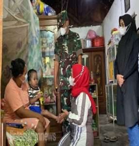 Danrem Ini Pernah Tolong 3 Balita Berkelainan Khusus di Nganjuk