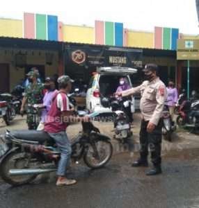 Terjaring Tidak Memakai Masker Langsung Diswab, Dua Warga Positif COVID-19