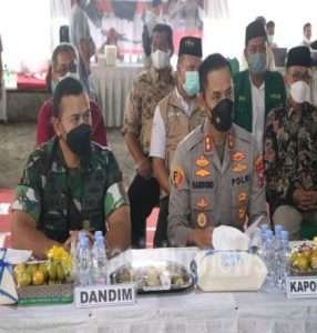 Dandim Dampingi Kapolres Tulungagung Terima Zoom Meeting Bersama Presiden Jokowi di UIN Tulungagung