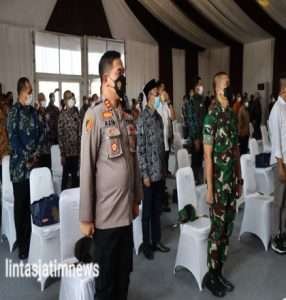 Menko Airlangga Bersama Menperin Agus Gumiwang Hadiri Groundbreaking PT Smelting Gresik