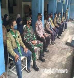 Polsek dan Koramil Babat Hadiri Soedirman Scout Challenge SMA Muhiba