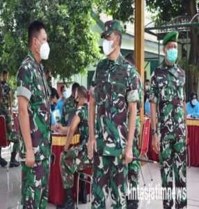 Pemberian Vaksin Booster Bagi Anggota dan Keluarga Korem 081/DSJ