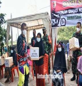 Naik Trail, Danrem 081/DSJ Bantu Masyarakat Terpencil di Kaki Gunung Wilis