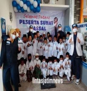 22 Anak Ikuti Sunat Massal Gratis di Rumah Sunat Lamongan dengan Metode Triple Sealer