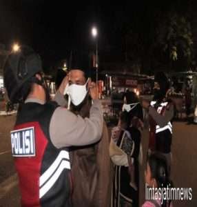 Libur Isra’ Miraj,Tim Pamor Keris Polres Pasuruan Kota Gencarkan Patroli Prokes