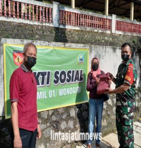 Selain Dampingi Warga Menerima Vaksin,Ini Yang dilakukan Babinsa Koramil 01/Wonogiri