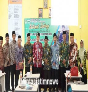 KKMTs Kabupaten  Madiun Kunjungi MTs Negeri 1 Lamongan